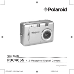 Polaroid PDC4055 User's Manual