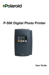 Polaroid P-500 User's Manual
