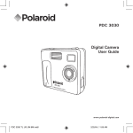 Polaroid CMARA DIGITAL PDC 3030 User's Manual