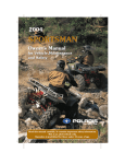 Polaris Sportsman S User's Manual