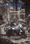 Polaris Sportsman 9920364 User's Manual