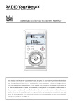 PoGo Products Recorder/MP3 User's Manual