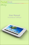 PocketBook SurfPad Instruction Guide
