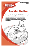 Playskool Rockin' Radio 06095 User's Manual