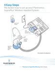 Plantronics SupraPlus CS351N User's Manual