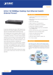 Planet Technology FSD-805 User's Manual