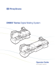 Pitney Bowes DM800 User's Manual