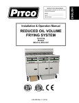 Pitco Frialator SELV14 User's Manual