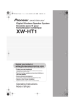 Pioneer XW-HT1 User's Manual