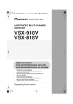 Pioneer XRB3089-A User's Manual