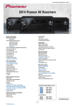 Pioneer VSX-1024-k Reference Guide