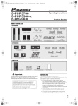 Pioneer S-FCR3300-K User's Manual