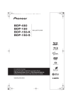 Pioneer BDP-150 User's Manual