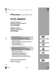 Pioneer HTZ-360DV User's Manual