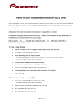 Pioneer DVR-S201 User's Manual