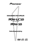 Pioneer PDV-10 User's Manual