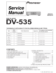 Pioneer DV-535 User's Manual