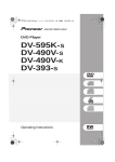Pioneer DV-490V-S User's Manual