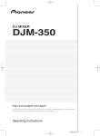 Pioneer DJM-350 User's Manual