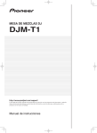 Pioneer DJM-T1 User's Manual