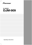 Pioneer DJM-909 User's Manual