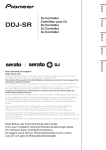 Pioneer DJ Equipment DDJ-SR User's Manual
