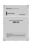 Pioneer AVIC-Z2 Operation Manual