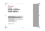 Pioneer VSX-823-K User's Manual