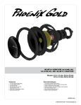 Phoenix Gold Speaker R110 User's Manual