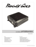 Phoenix Gold SD200.2 User's Manual