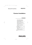 Philips MCW770 User's Manual