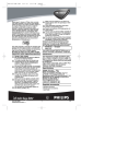 Philips VR130/07 User's Manual