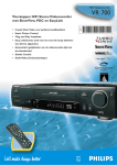 Philips VR 700 User's Manual