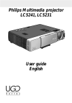 Philips LC5241 User's Manual