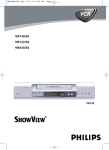 Philips SHOWVIEW VR740/58 User's Manual