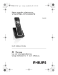 Philips SE6580 User's Manual