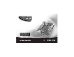 Philips RUSH SA101 User's Manual