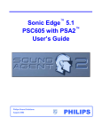 Philips PSC60517 User's Manual