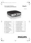 Philips PICOPIX PPX1020 User's Manual