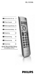 Philips Universal Remote SRU 5010 86 User's Manual