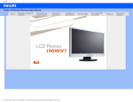 Philips 190WV7 User's Manual