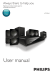 Philips HTS3541 User's Manual