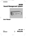 Philips SM30 User's Manual