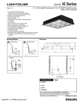 Philips Louver ICS2G9LS120SO User's Manual