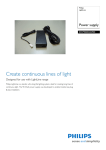 Philips LightLine 872790085234900 User's Manual
