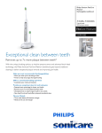 Philips HX9110/02 Data Sheet
