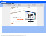 Philips HWC9190I User's Manual