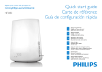 Philips HF3480/60 User's Manual