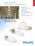 Philips Halogen P-8181-C User's Manual