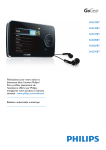 Philips GOGEAR SA5295BT User's Manual